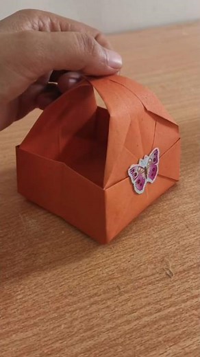 Make Easy Basket from paper | how to make paper basket | origami paper basket #origami #craft #diy