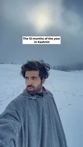 The 12 months of the year in Kashmir Reposting again the last one went up without audio 😅 #kashmir #winter #summer #spring #autumn #kashmirvalley #mountains | Leo Saqib