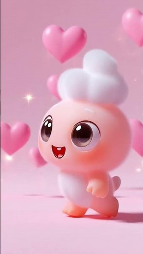 "Pyh-Pyh Sees Love Everywhere 💖" #loopvideo #pyhpyh #cute #animation #funny