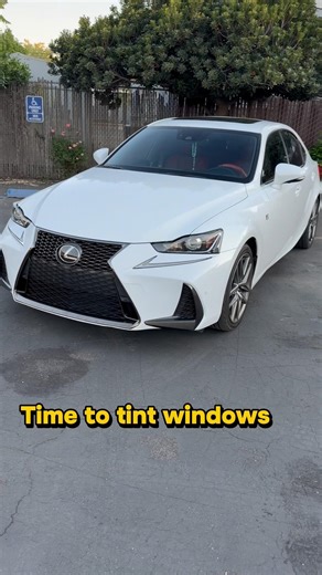 Taking my Lexus to get windows tinted ✅🤟🏽