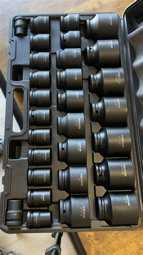 6.8K views · 44 reactions | The 34pc impact socket set is still amazing! ️ • 李Like this post Share to your story ⚙️Get Featured: #VEVORDIY & @vevor.official ：Thank you @gotmyownhashtags for the review #vevor #vevortools #handtools #diyproject #DIYTools | VEVOR Home Improvement | Facebook