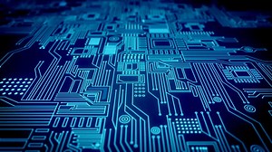 Particles, Beautiful Wallpaper, Data. Free Stock Video