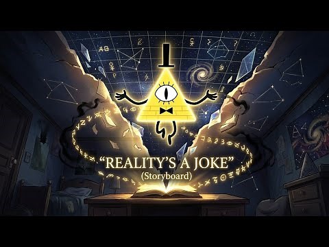 [Gravity Falls] Reality's A Joke | Bill Cipher's Villain Song | Storyboard