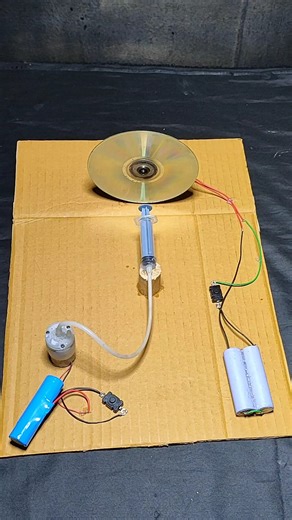 New hydraulic brake project • Dc motor #project #tech #dcmotor