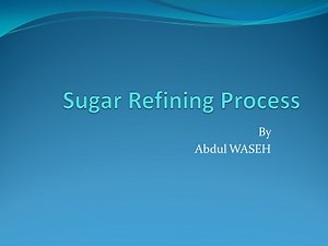 Refining sugar