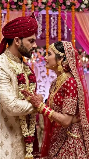 Bride and groom fighting with each other#wedding #ai #fighting #aishorts #weddingdress #shortsfeed