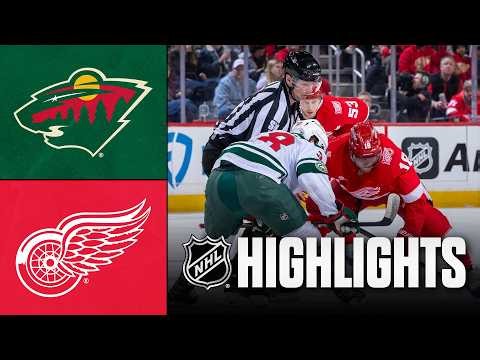 Wild vs. Red Wings | NHL Highlights | April 05, 2026