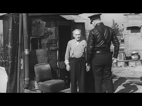NYC Hooverville - Great depression | Stock Footage