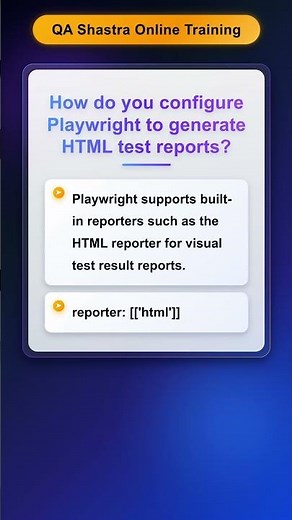 Generate Playwright HTML Test Reports