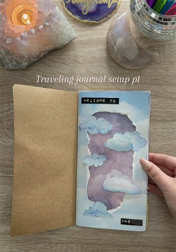 Traveling Journal Setup: Part 1 Creative Process