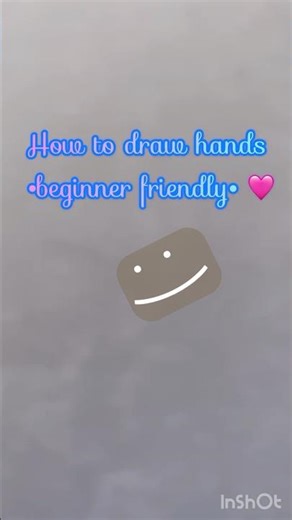How to draw hands beginner friendly🩷 #art #easy