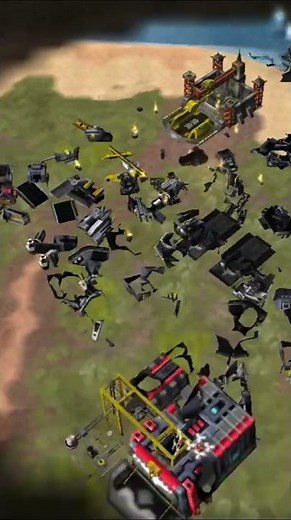 RED ALERT 3: COMMAND AND CONQUER#核武 #games #2025 #苏俄#盟军基地#红警3