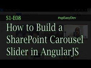 S1E08: How to Build a SharePoint Carousel Slider with AngularJS and Owl Carousel Plugin