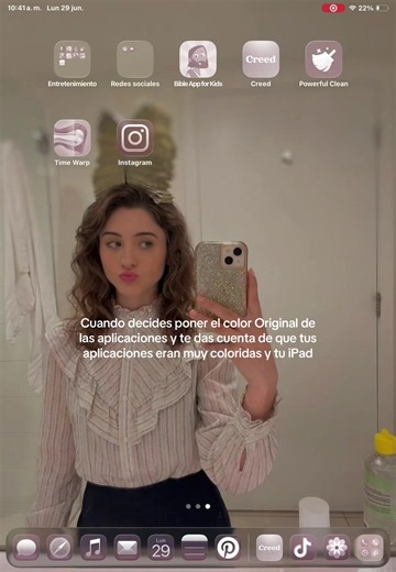 REAL😭🫰🏻🩷#iPad#color#apliciones#colorido#fypシ゚viral | colorful widgets app