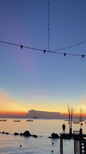 Breathtaking Sunset Views at Salang Indah Tioman Island