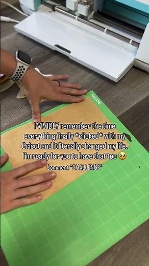Comment “CHALLENGE” and we’ll send you our free 3-Days to Master Your Cricut Challenge! ⬇️