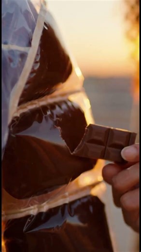 magical jacket with water and chocolate 🍫