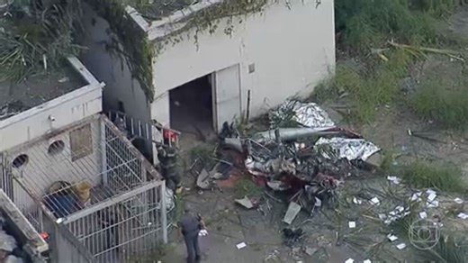 Acidente com helicóptero deixa 4 mortos em São Paulo