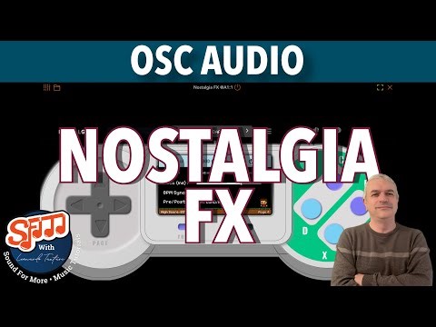 OSC Audio Nostalgia Retro FX AUv3 Demo and Tutorial [GIVEAWAY]