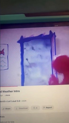 Elmo’s World Weather VHS Rip The Great Outdoors