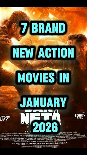 7 Brand new action movies in January 2026