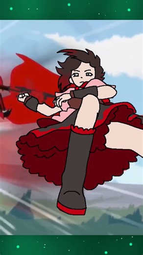 Reversed Fates Ruby #characterdesign #rwby #shorts