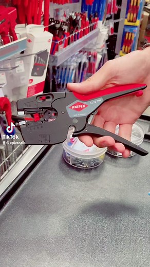 Welcome to the New @knipex 12 72 190 NexStrip Multitool #Electricians Wire Cutter, Stripper & Crimper!What a piece of design👌🏻, available at #Epictools 😎 #knipex #knipextools #electrical #wiring