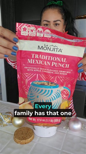 Feliz Navidad in every sip 🎄 with our traditional mexican punch. A cozy blend of hibiscus, guava, cinnamon, apple bits, and more — capturing the warmth of Mexican holiday gatherings all year round. ✨ Warm cinnamon & apple bits 🍎 Real hibiscus & guava 🇲🇽 Inspired by traditional family celebrations 10% Off With Code WELCOME at lamonjita.co | La Monjita