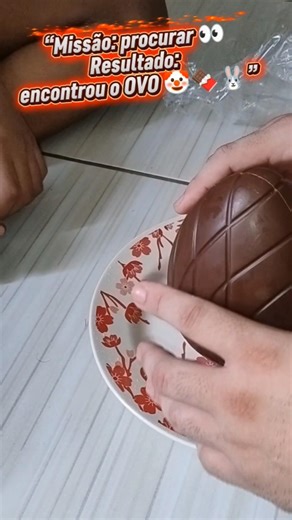 ELE COMPLETOU A MISSÃO… e ACHOU o OVO 👀🎮🍫 #edit
