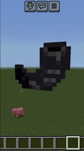 Minecraft goat horn build