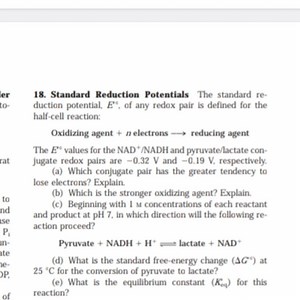 Standard Reduction Potentials The standard reduction potential,... | Filo