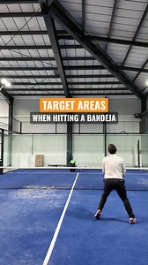 🎯 Perfect your bandeja! Target these key areas to stay in control of the point. #BandejaMastery #padel #padeltips #padeltennis #ThePadelSchool #training #sports #active | The Padel School
