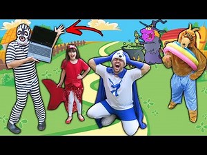 QUAL VILÃO ROUBOU A SEREIA AQUÁTICA ?? O SUPER FOCA PRECISA DESCOBRIR !!