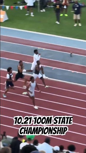 CIF State Championship 100m 10.26 #trackstar #viral #fyp #trending