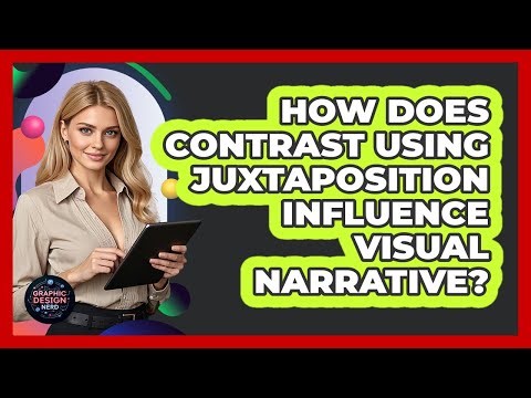 How Does Contrast Using Juxtaposition Influence Visual Narrative?
