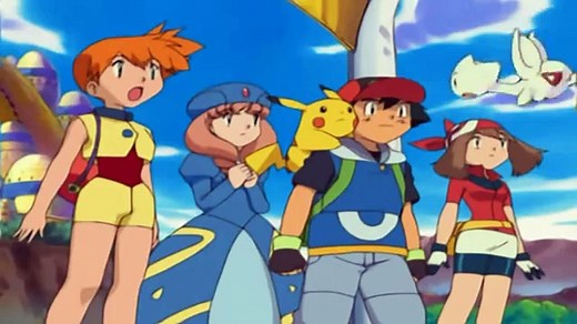 Togepi Evolving + Misty's and Togetic's Goodbye