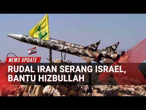 Iran Luncurkan Serangan Rudal ke-100, Israel Balas Hantam Beirut