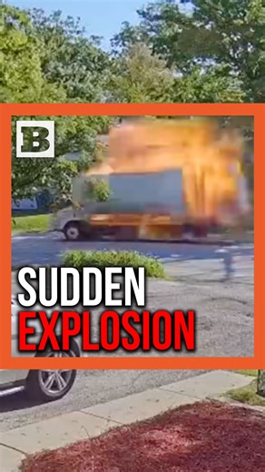 571 reactions · 70 comments | A security camera from a house captured shocking footage of a truck suddenly exploding right in the middle of a neighborhood in Addison, IL, miraculously only causing minor injuries to the driver. Investigators believe the explosion was due to a leaking propane tank. | Breitbart | Facebook