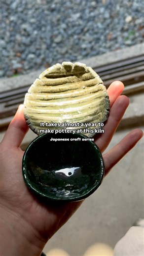 Kristina Minami | Japan Travel & Stories on Instagram: "Awaji Island is home to Japan’s most patient pottery 🏺 Here, almost 30 years ago, local farmer/potter Maeda-san built his six-chamber kiln by hand. His main work is farming, but once a year in February, he fires the kiln following 16th-century techniques. He says he never knows what color each piece will become – “the fire decides.” At 📍Kakuraigama, you can join a hands-on pottery workshop guided by Maeda-san. 📝 Note