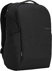 Targus Cypress Slim Backpack with EcoSmart Designed for Business Traveler and Class Fit Up to 15.6-Inch Laptop/Notebook, Black (TBB584GL)