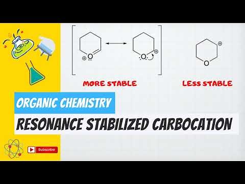 Resonance Stabilized Carbocation | Conjugated Carbocation | Organic Chemistry