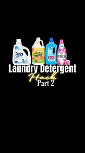 23K views · 413 reactions | Laundry detergent H@ck Part 2 #walmart #cleaning #laundry #cleanwithme #dollartreehacks #shopwithme #homeorganization #diy #hacks #homehacks #savingmoney | Silvia Young | Facebook