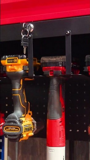 these shelves are the ultimate storage solution for your workshop or garage 😱😱