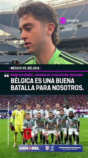 BRIAN GUTIÉRREZ: "BELGIUM IS A GOOD FIGHT FOR US" #Shorts