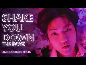 [CORRECT] THE BOYZ - Shake You Down (Line Distribution) | TheSeverus
