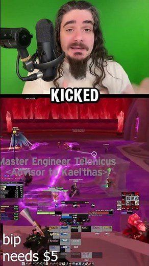 Kicked on the Last Boss (TBC Anniversary) #Shorts