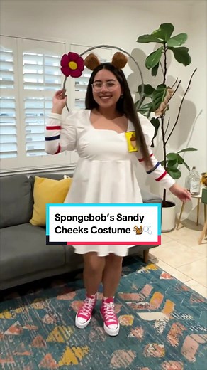 🤠🐿️🫧✨ #spongebob #sandycheeks #texasgirl #costume #diy #spongebobcostume