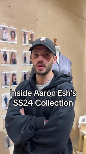 #AaronEsh talks #SSENSE through the process of designing his Salem’s ‘Starfall’ inspired collection. Video by @Anna Jonska