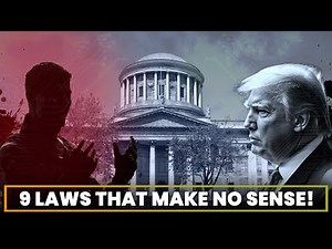 9 Weird, Crazy & Dumb Laws in the USA You Won’t Believe 🤯 | Funny & Bizarre State Rules | Part 3