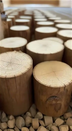 Crafted Spaces | Small Wooden Trunks Fully Encapsulated in Resin Floor